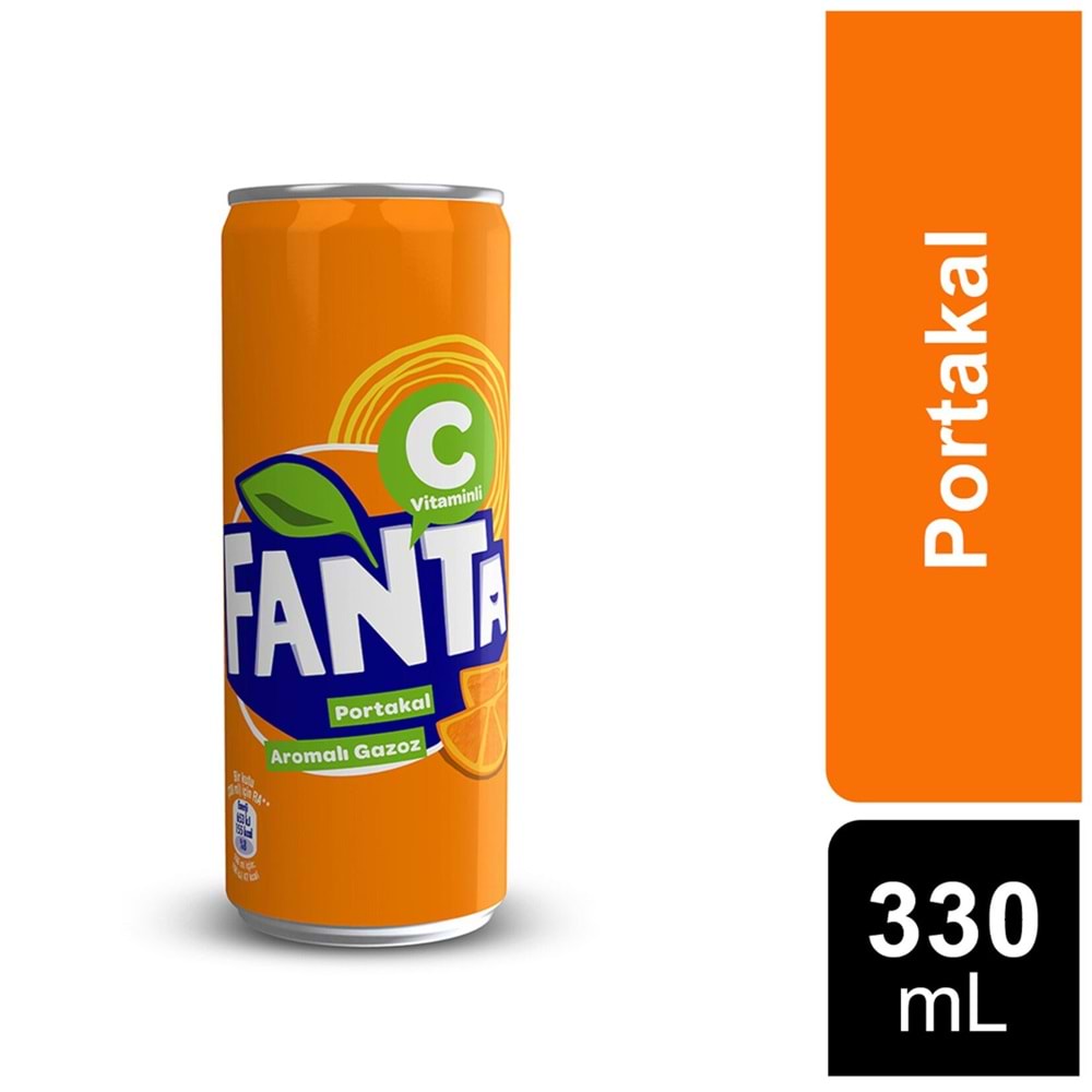 Fanta Portakallı 330 ml