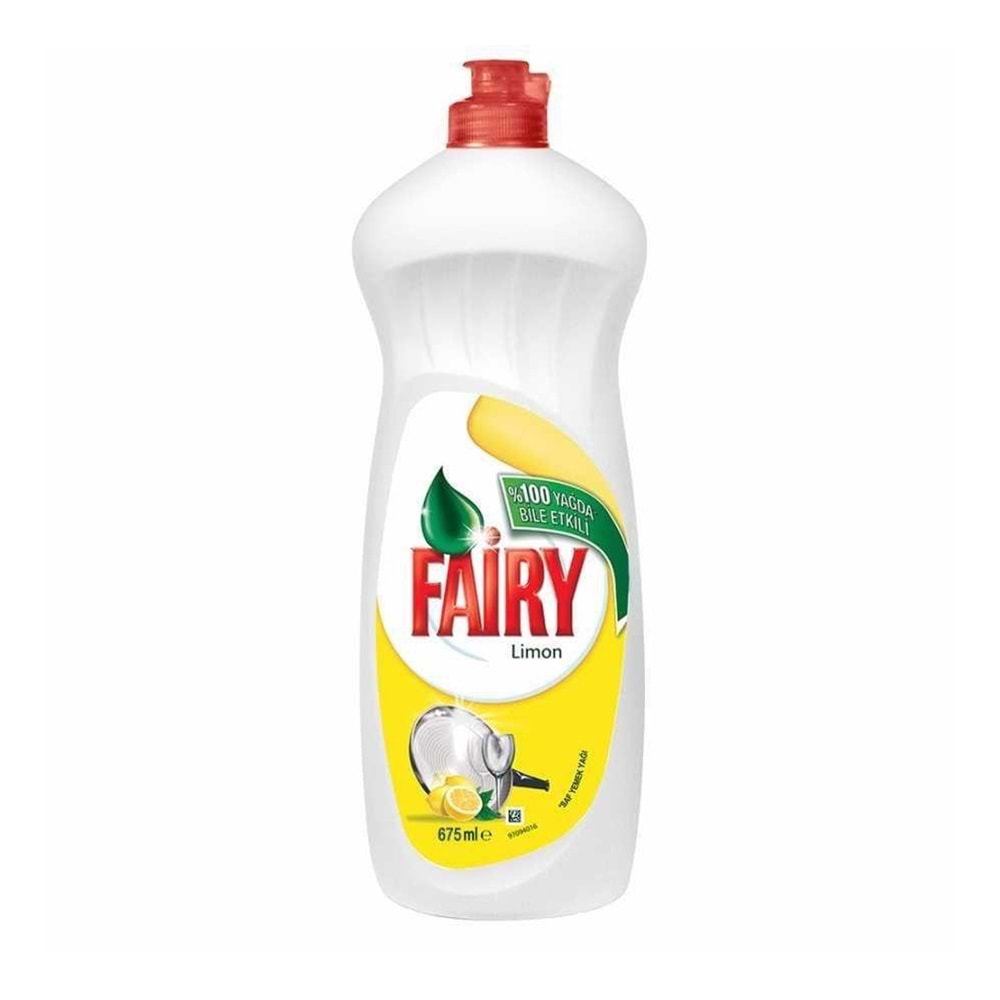 Fairy Elde Bulaşık Deterjanı Limon & Misket Limonlu 650 ml