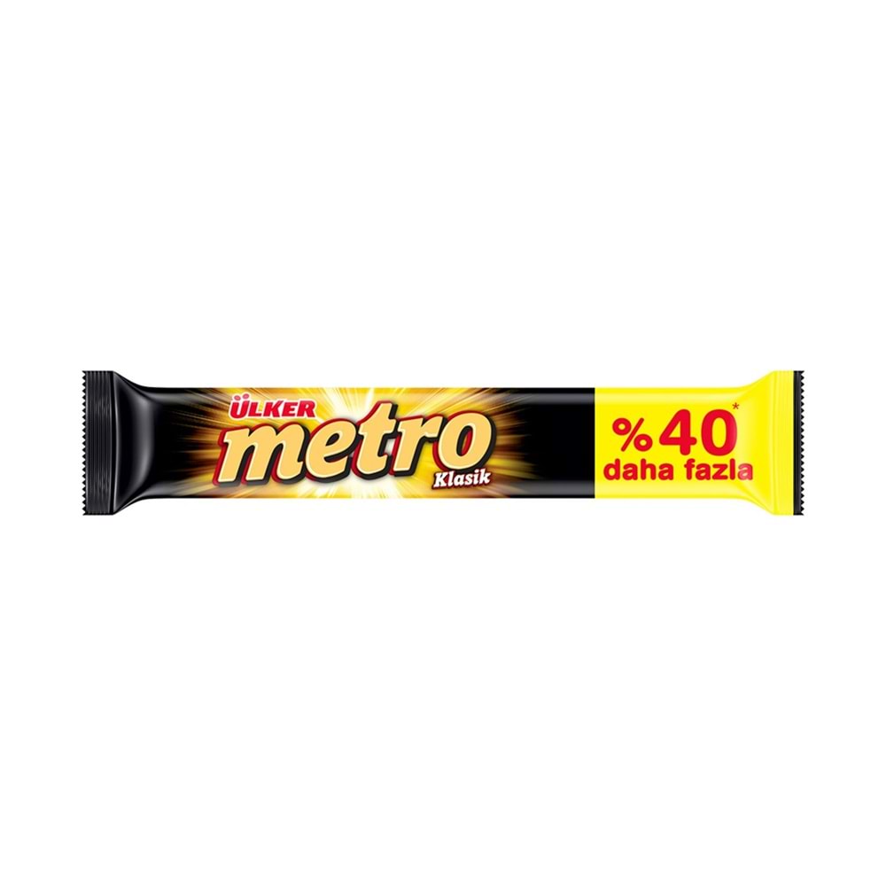 Ülker Metro Klasik %40 Daha Fazla 50,4 gr
