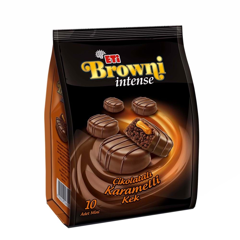 Eti Browni İntense Çikolatalı Karamelli Mini Poşet 160 gr