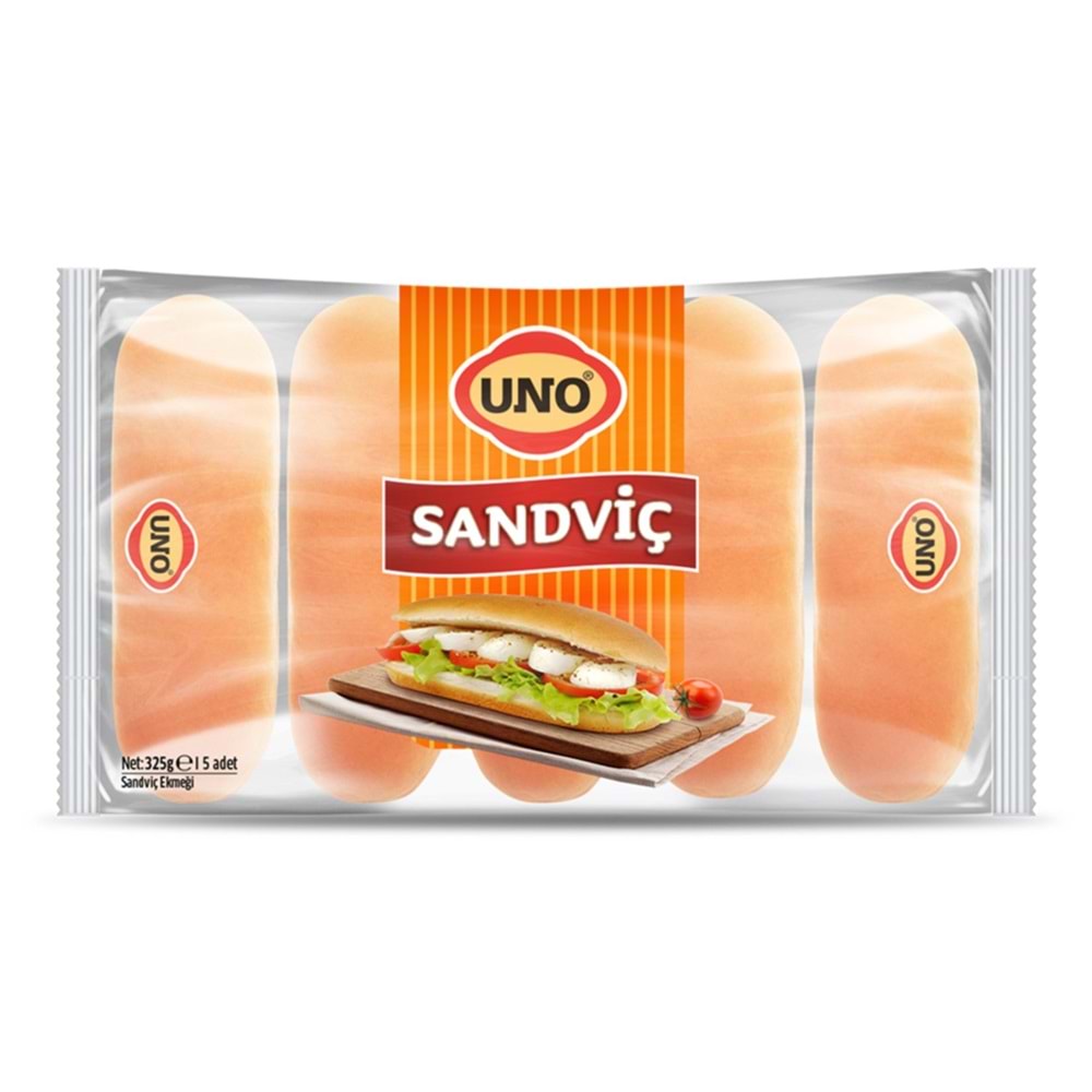 Una Sandviç Ekmeği 5 Adet 325 gr