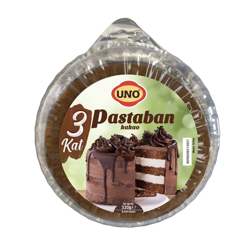 Uno Pastaban Kakao 3 Katlı 320 gr