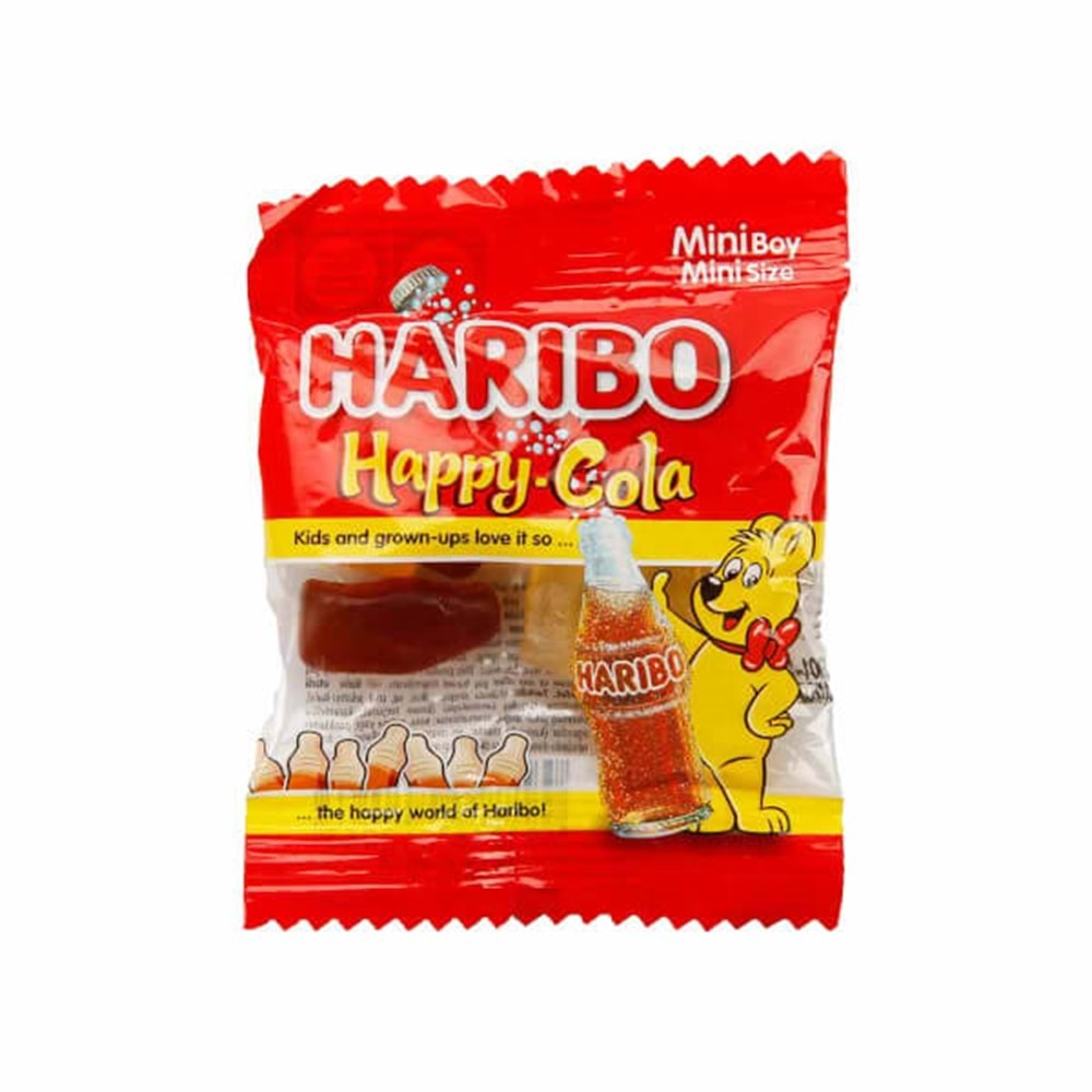 Haribo Happy Cola Mini Boy 20 gr
