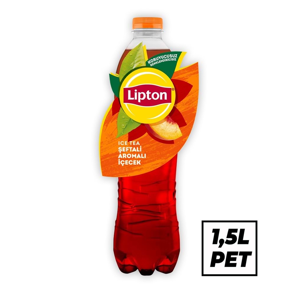 Lipton Ice Tea Şeftali Aromalı İçecek 1,5 Lt