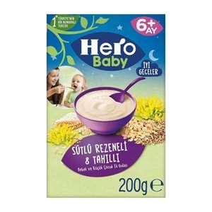 Hero Baby Sütlü Rezeneli & Tahıllı 200 gr