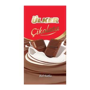 Ülker Bol Sütlü Tablet Çikolata 70 gr