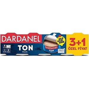 Dardanel Klasik Ton Balığı 3+1x75 gr