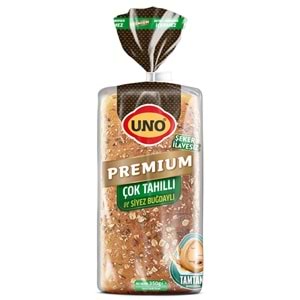 Uno Premium Çok Tahıllı ve Siyez Buğdaylı Tost Ekmeği 350 gr
