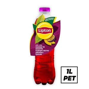 Lipton Ice Tea Mango Ve Egzotik Karışık Meyve Aromalı İçecek 1 Lt