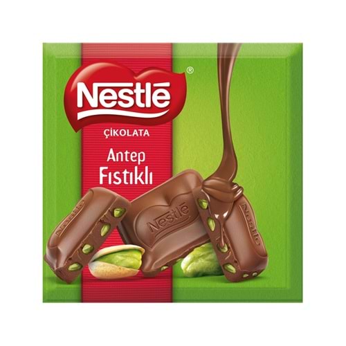Nestle Antep Fıstıklı Kare Çikolata 60 gr