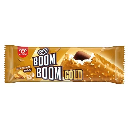 Algida Boom Boom Altın Karamel & Fındık 80 ml