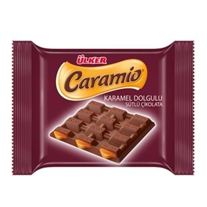 Ülker Caramio Karamel Dolgulu Kare Çikolata 55 gr