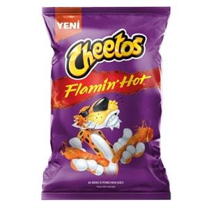 Cheetos Flamin Hot Acı Biberli ve Peynirli 102 gr
